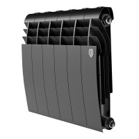 Радиатор Royal Thermo 350 х 6 секций BiLiner Noir Sable биметаллический секционный